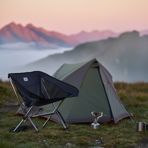 Chaise pliante camping aluminium – ultra légère 0,95 kg charge 150 kg