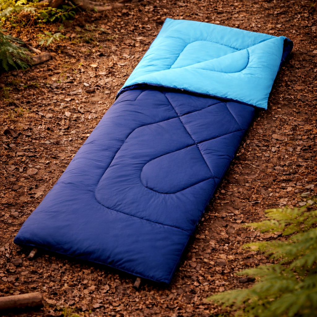 Sac de couchage léger camping randonnée – confort 15°C à 25°C