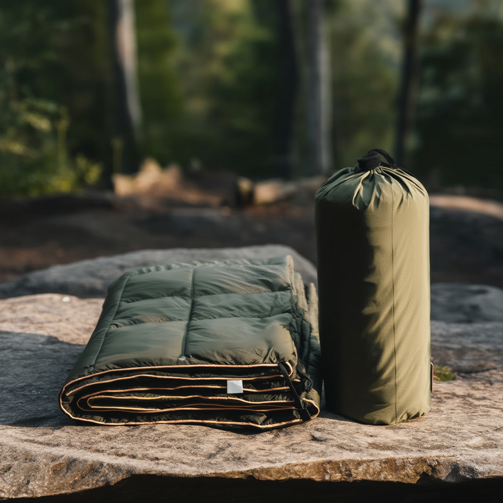 Couverture de camping légère bivouac & randonnée – conditions froides modérées