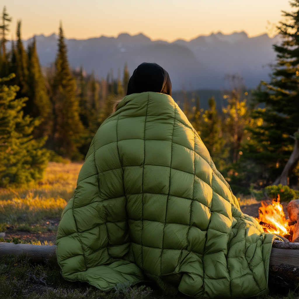 Couverture de camping légère bivouac & randonnée – conditions froides modérées