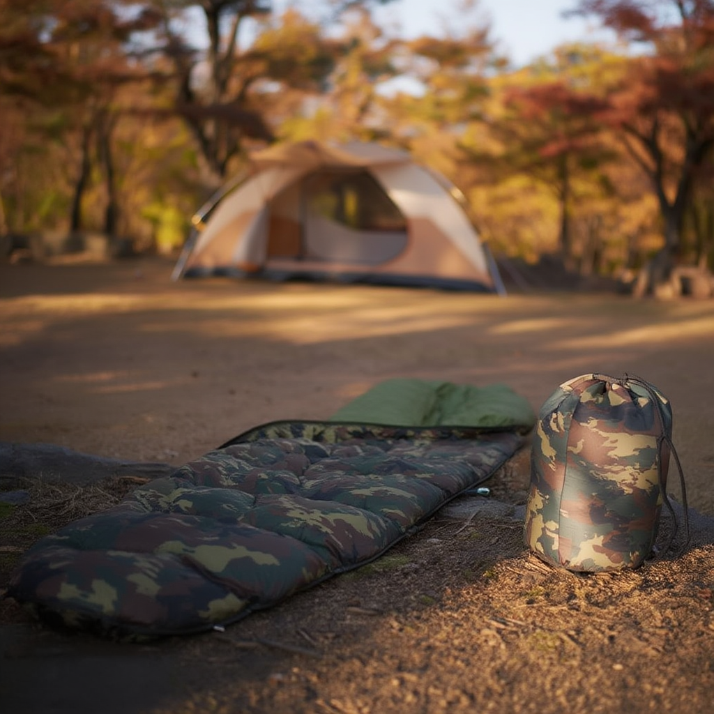 Sac de couchage momie léger camping randonnée – confort 10°C à 20°C