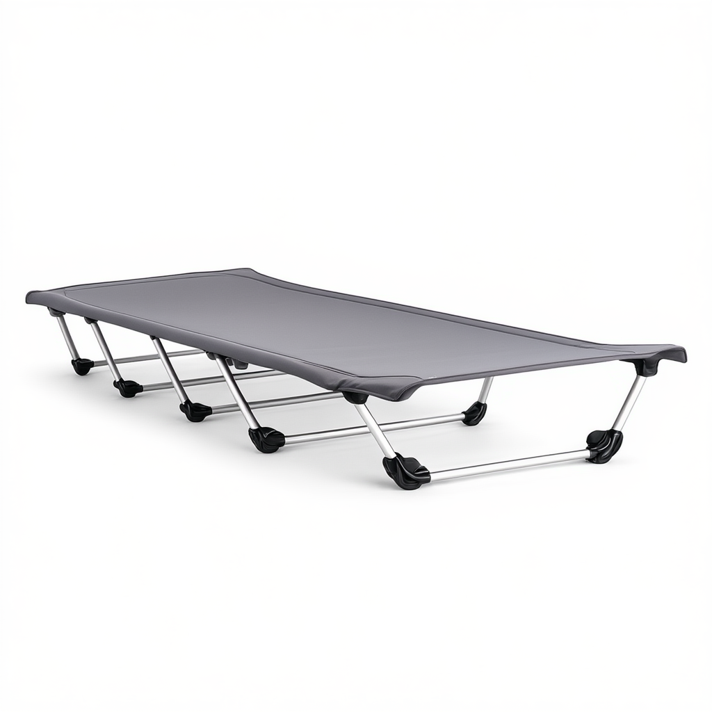Lit de camping pliant aluminium – ultra léger 2,2 kg charge 150 kg