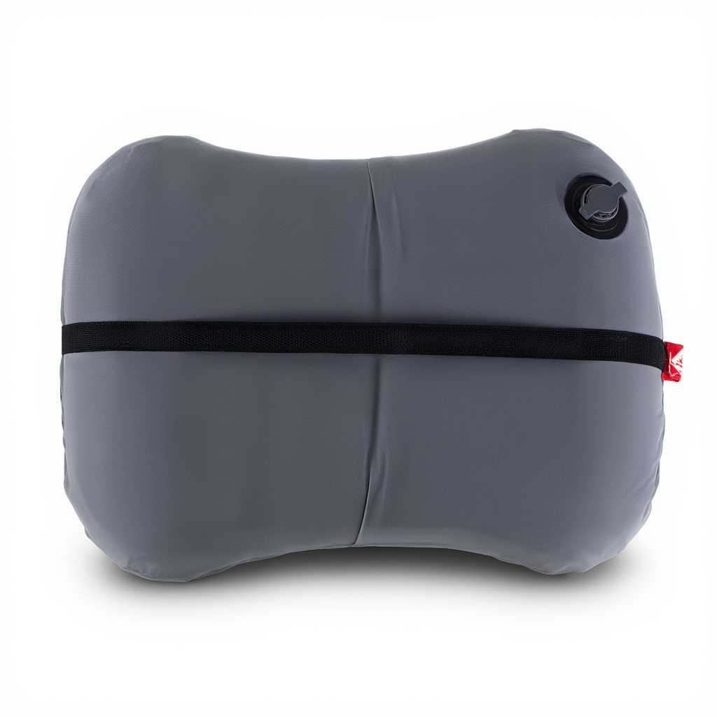 Oreiller gonflable de camping ergonomique – ultra léger 180 g avec housse amovible