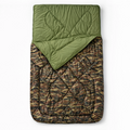 Sac de Couchage Double LunaCamp — Militaire | 5°C à 15°C