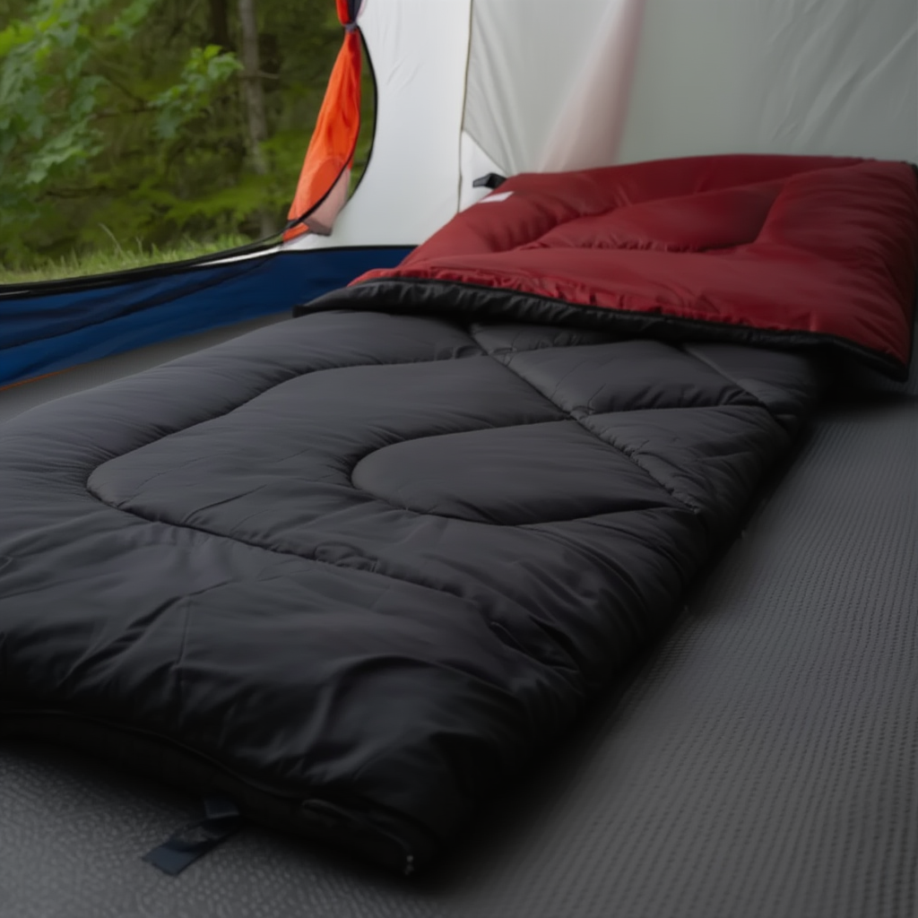 Sac de couchage léger camping randonnée – confort 15°C à 25°C