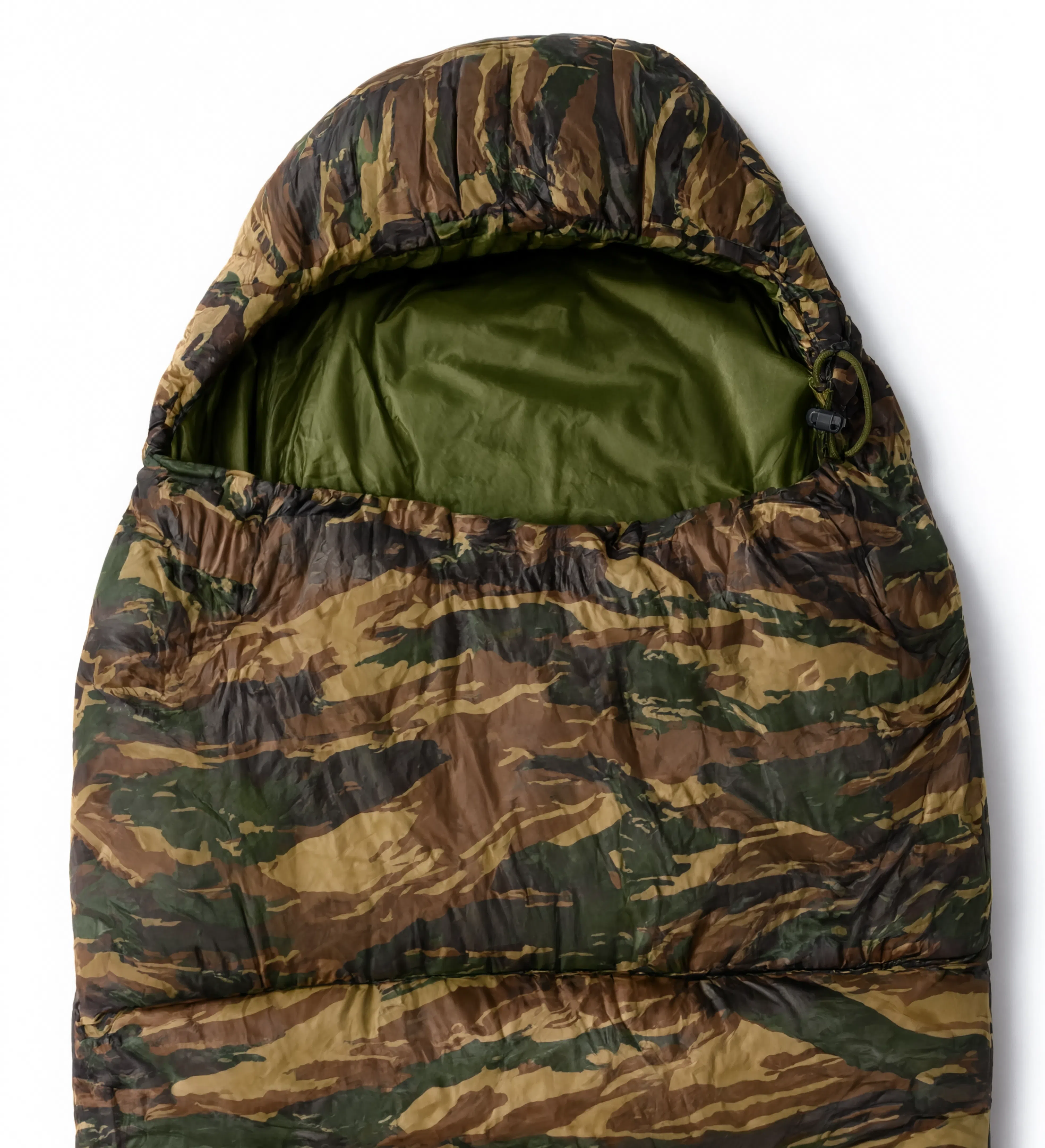 Sac de Couchage Momie LunaCamp — Militaire | 10°C à 20°C