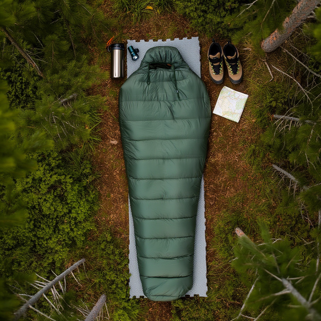 Sac de couchage grand froid en duvet – confort -5°C à -20°C selon variante
